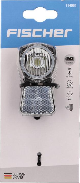 Produktbild Fischer LED-Akku Bel.-Set Bremsbel. 80 Lux (80 lm, 20 lm)