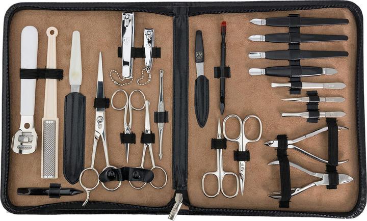 Image du produit Kellermann Set de clous 23 pcs. similicuir, noir