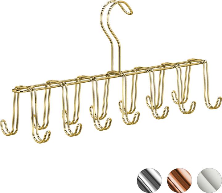 Actual product image Relaxdays Belt Hanger, 14 Hooks (1 x)