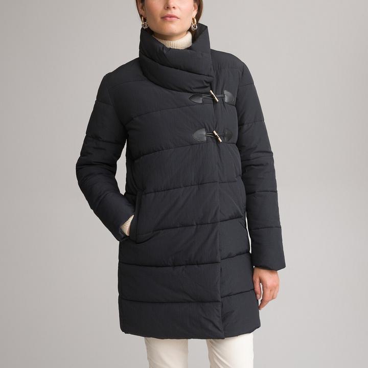Actual product image Anne Weyburn Quilted Winter Coat with Zipper (52)