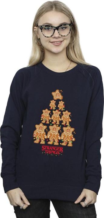 Produktbild Netflix Stranger Things Gingerbread Sweatshirt (L)