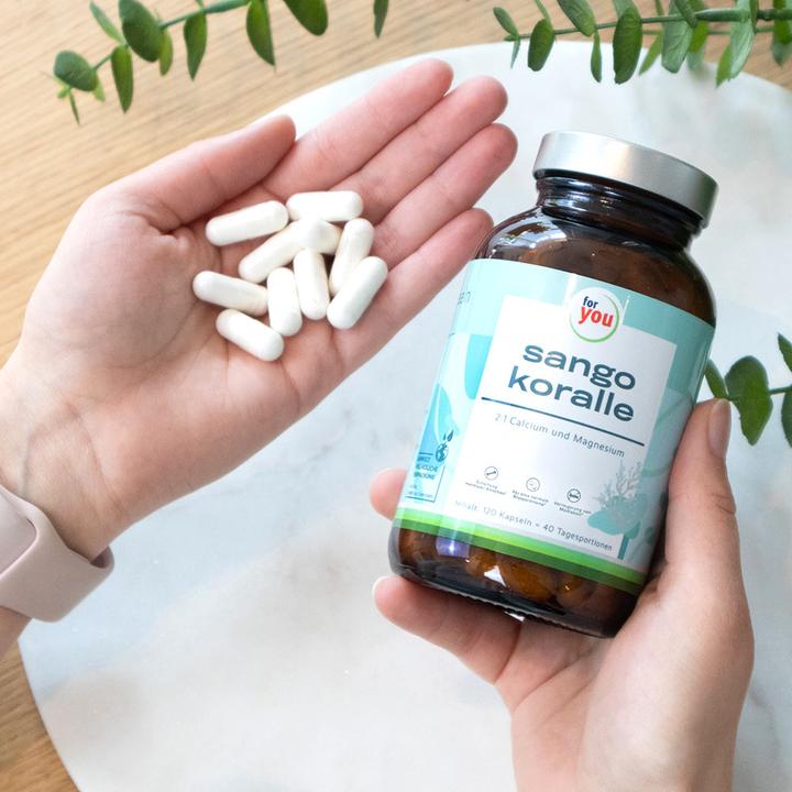 Produktbild For You sango koralle (120 Stück, Kapseln, 146.40 g)
