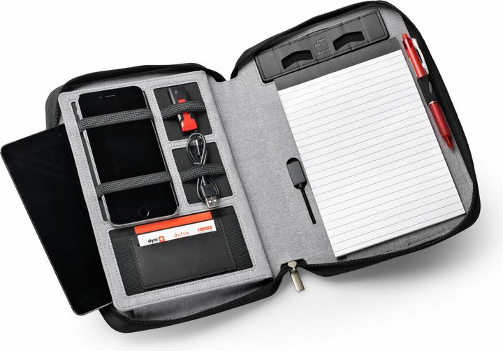 Immagine prodotto Dufco Cartella da conferenza con powerbank (A5, 1 x)