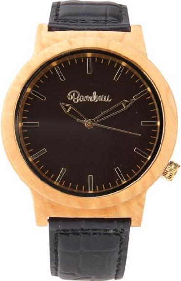 Actual product image Bambuu Wooden clock (Analogue wristwatch, 40 mm)