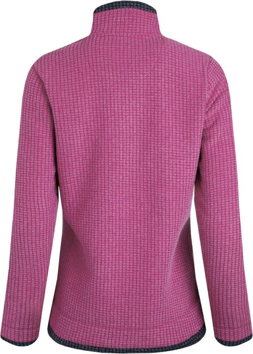 Actual product image Weird Fish Womens/Ladies Beye Grid Eco Friendly Quarter Zip Fleece Top (42 D)