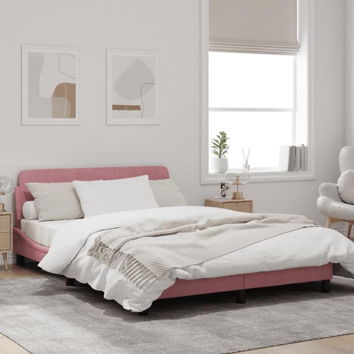 Immagine prodotto VidaXL Struttura letto con testiera in velluto (120 x 200 cm)