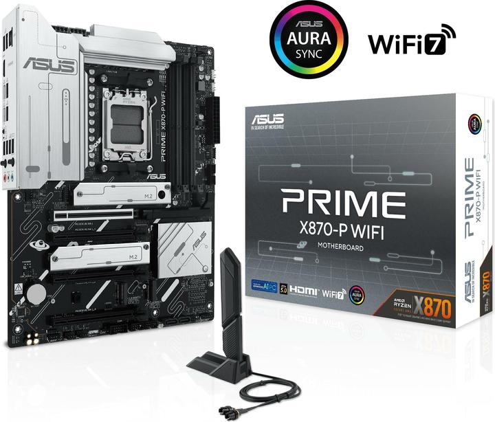 Actual product image ASUS Prime X870-P WIFI (AM5, AMD X870, ATX)
