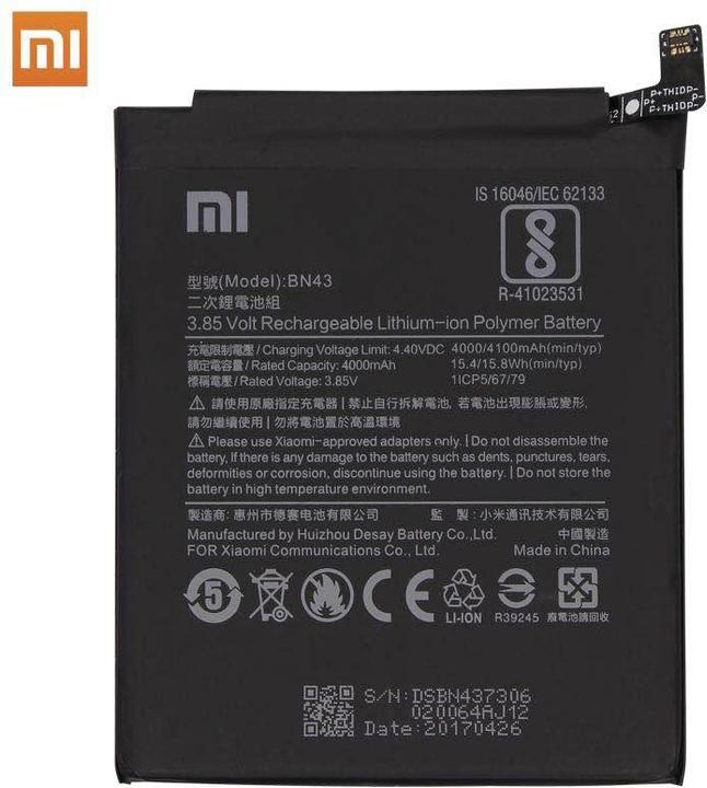 Image du produit Xiaomi BN43 (Batterie, Xiaomi Redmi Note 4X, Xiaomi Redmi Note 4)