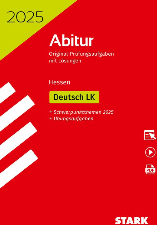Produktbild Abiturprüfung Hessen 2025 - Deutsch LK (Deutsch, 2024)