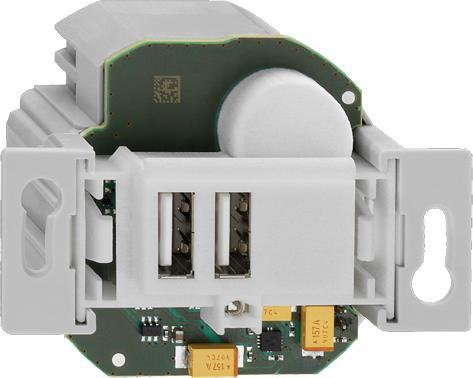 Image du produit Rutenbeck SV USB 2xUp rw - Intérieur - CA - 5 V - blanc