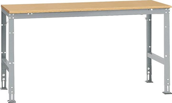Produktbild Manuflex AU4085.9006 Arbeits-Grundtisch UNIVERSAL Standard mit Multiplexplatte BxTxH 1750