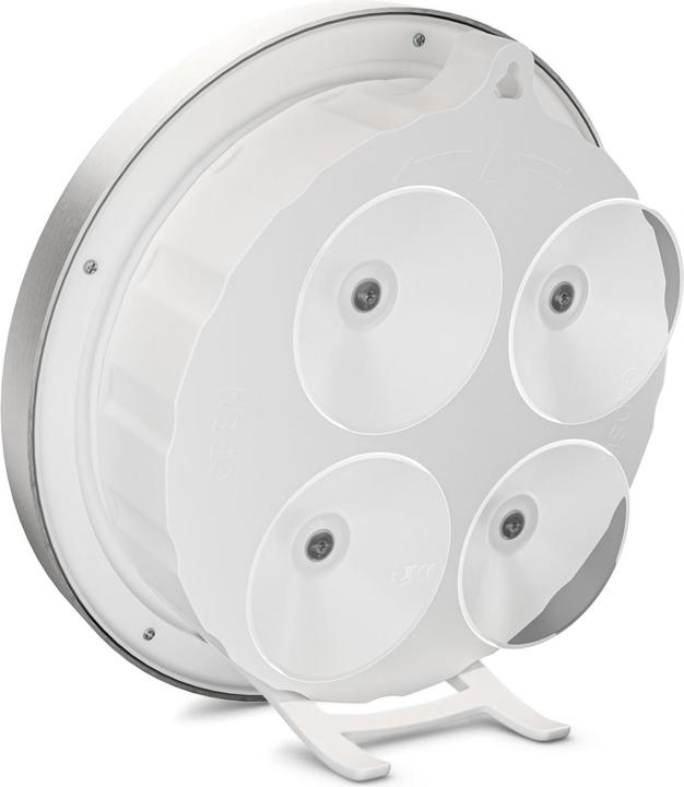 Produktbild Mebus MEB Funkbadezimmeruhr m.SN sil (17 cm)