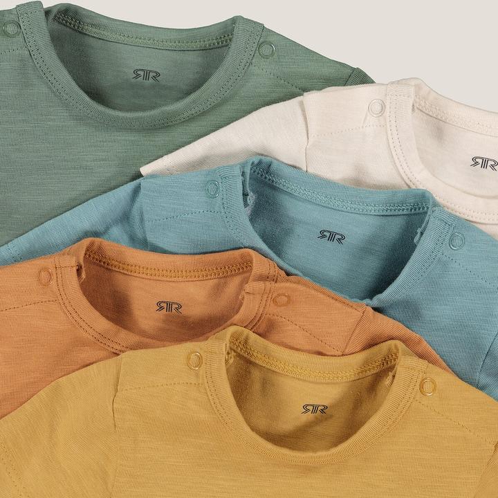 Immagine prodotto La Redoute Collections Confezione da 5 body a manica corta (80)