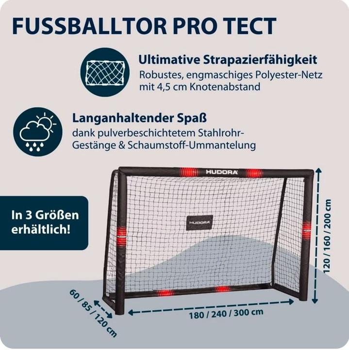 Produktbild Hudora Fussballtor Pro Tect 300