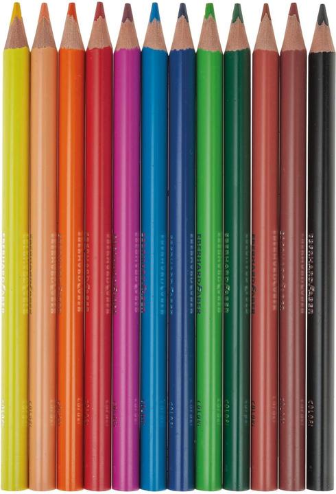 Produktbild EberhardFaber Farbstift Buntstifte 72x dick, weich, sortiert (Multicolor, 72 x)