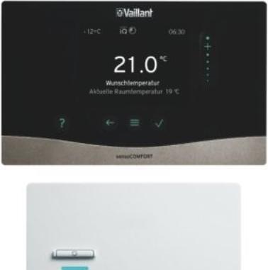 Productafbeelding Vaillant VRC 720f sensoCOMFORT weerstation in radiografische uitvoering
