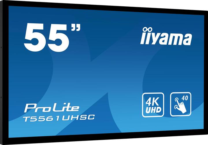 Actual product image iiyama Prolite T5561UHSC-B1 (3840 x 2160 Pixels, 55")