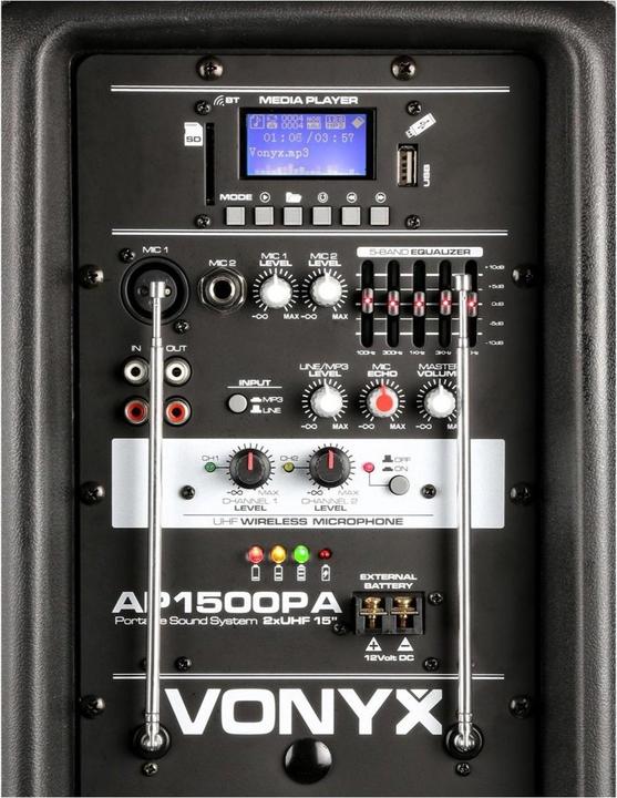 Produktbild Vonyx PA-System AP1500PA (Aktiv, 1x 800 W)
