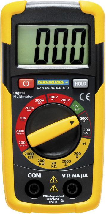 Actual product image Pancontrol PAN Micrometer (CAT III 300V)