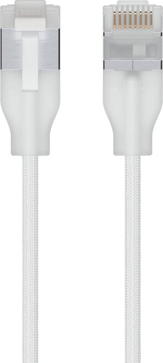 Produktbild Ubiquiti Cable UACC-Cable-Patch-EL-C6A-0.3M-W (S/FTP, CAT6a, 0.30 m)