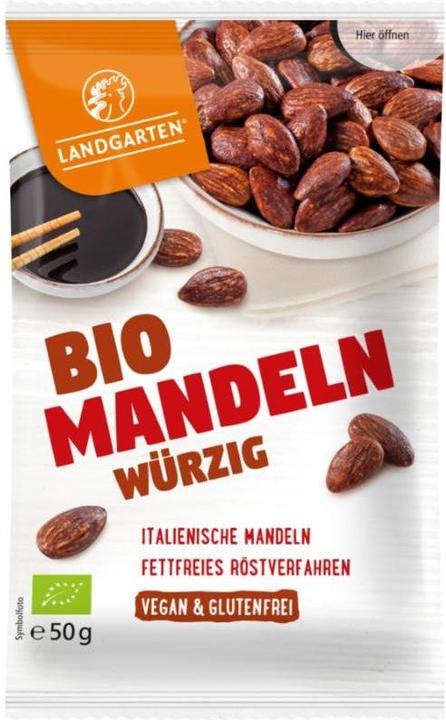 Produktbild Landgarten Mandeln Würzig Bio (50 g)