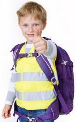 Actual product image Alpin Safety vest for children
