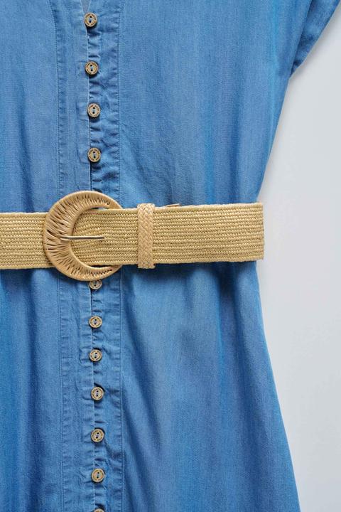 Produktbild Salsa Jeans Midikleid Lightdenim Dress With Belt (XS)