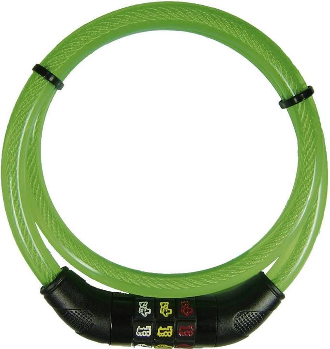 Produktbild Security Plus Kabelschloss CSL80grün Grün Za (80 cm)