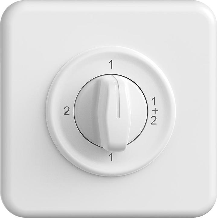 Produktbild Feller STANDARDdue UP Drehschalter weiss