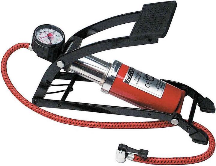 Actual product image Mannesmann Foot air pump with pressure gauge (5 bar)