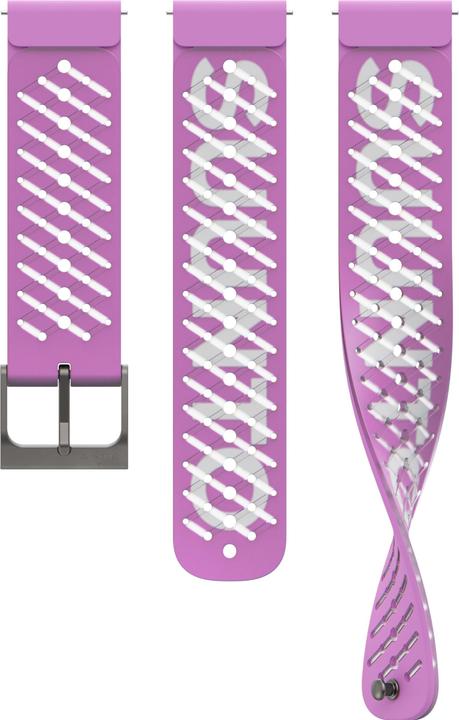 Suunto 22 Ath5 Cinturino In Silicone Orchidea Viola S+M (22 mm, Silicone)