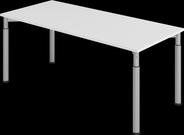Actual product image MC MyTable Y Desk with Silver Frame (1800 x 800 x 680 mm)