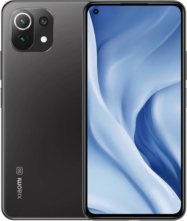 Xiaomi Mi 11 Lite 5G (8GB) (128 Go, Noir truffe, 6.55", Double SIM, 64 Mpx, 5G)