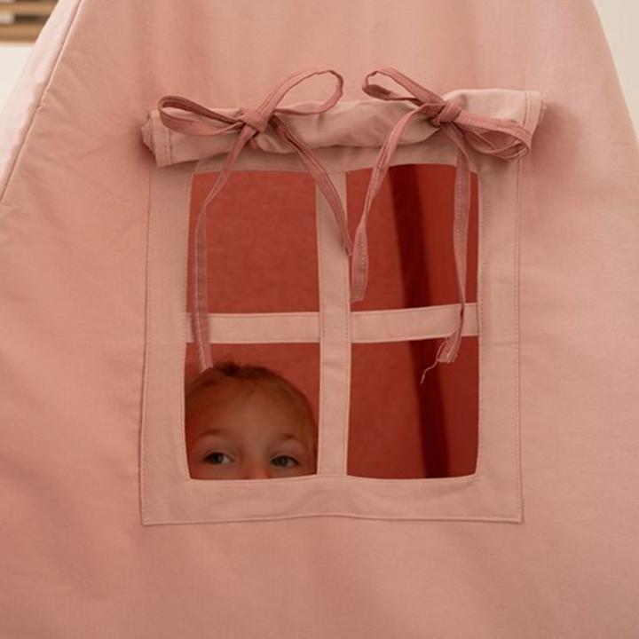 Actual product image Little Dutch tipi tent roze