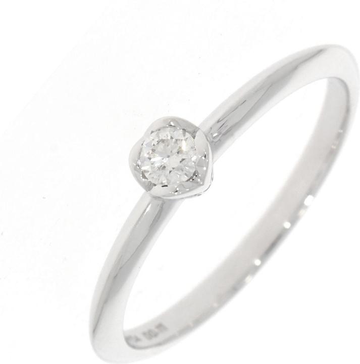 Image du produit Xen ONE Bague avec diamant 0,11 ct. 585 or blanc (58, Or 585/14 K)