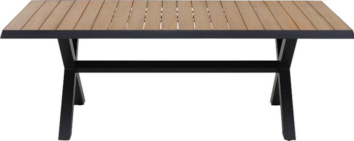 Produktbild Siena Garden Sincro Dining Tisch 200x100cm matt anthrazit /Teak FSC (200 cm)