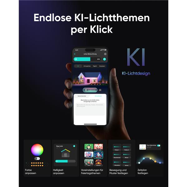 Productafbeelding eufy Buiten String Light E10 (29 m)