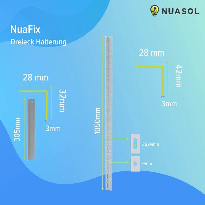 Image du produit Nuasol NuaFix (Matériel de montage du système solaire)