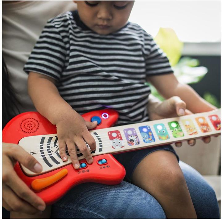 Produktbild Hape Deluxe Magic Touch Guitar (Italienisch, Englisch, Deutsch, Französisch)