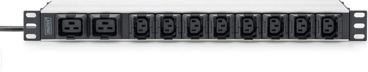 Actual product image Digitus Socket Strip with Aluminum Profile, 10-way, 2 m cable IEC C20 plug