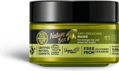 Image du produit Nature Box Masque anti-casse de cheveux à l'huile d'olive (200 ml)