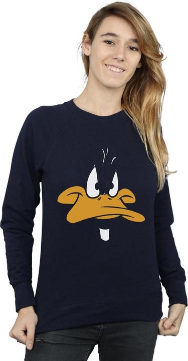 Immagine prodotto Looney Tunes Felpa Daffy Duck Viso Donna (M)