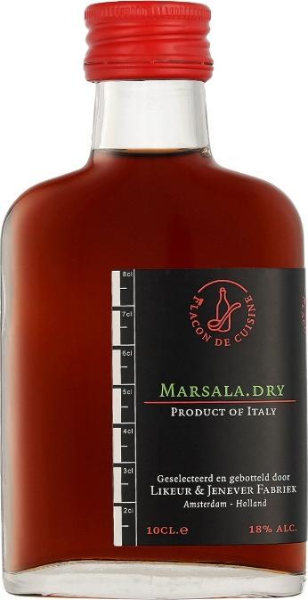 Image du produit Flacon De Cuisin Flacon De Cuisine Marsala Dry 18% Vol. 0,1l