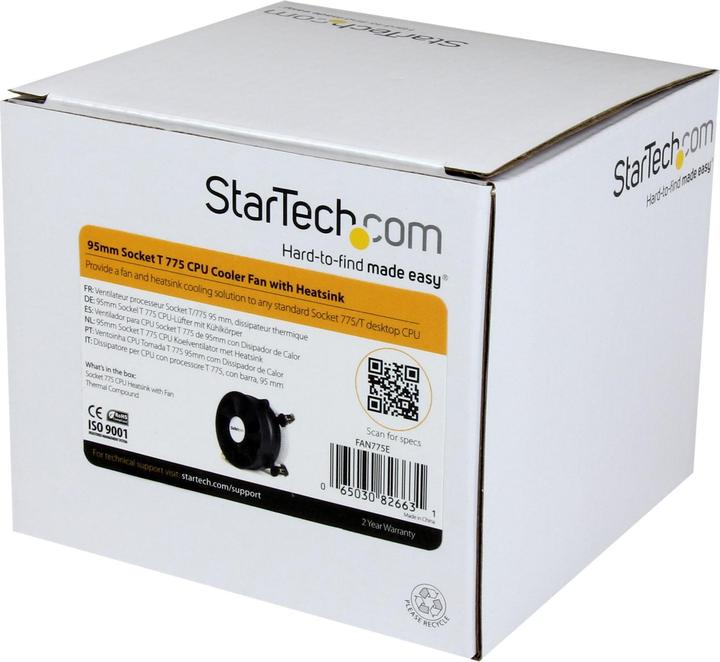 Actual product image StarTech 95mm Cpu Cooler Fan Heatsink (101 mm)