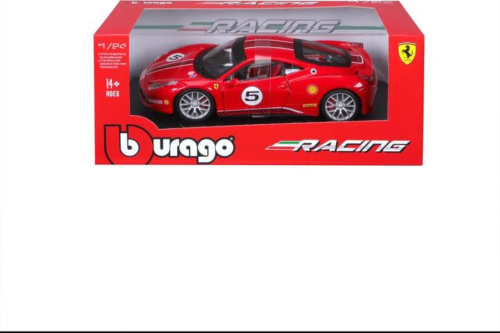 Image du produit Bburago 1:24 Modèle réduit de voiture Ferrari 458 Ch