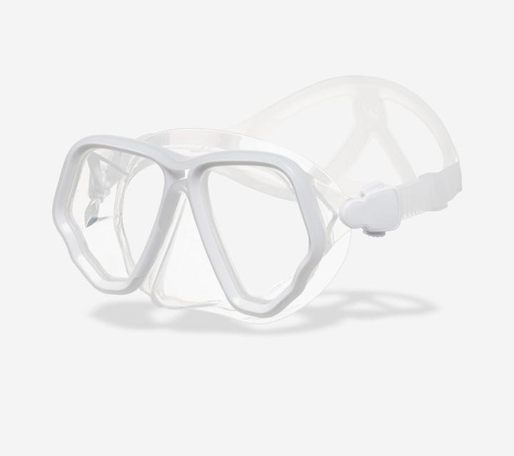 Actual product image Subea Tauchmaske Antibeschlag - 500 Dual weiss