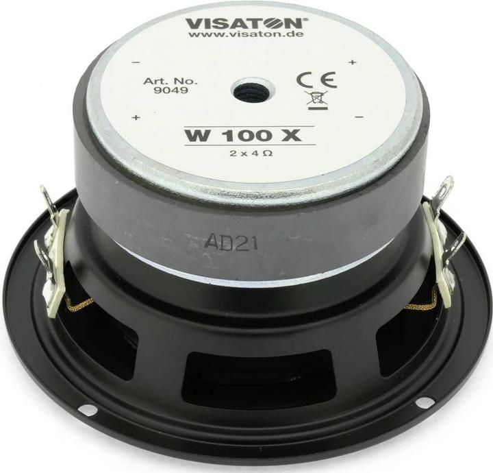 Actual product image Visaton W 100 X - 2x4 Ohm 4 inch 10 cm woofer