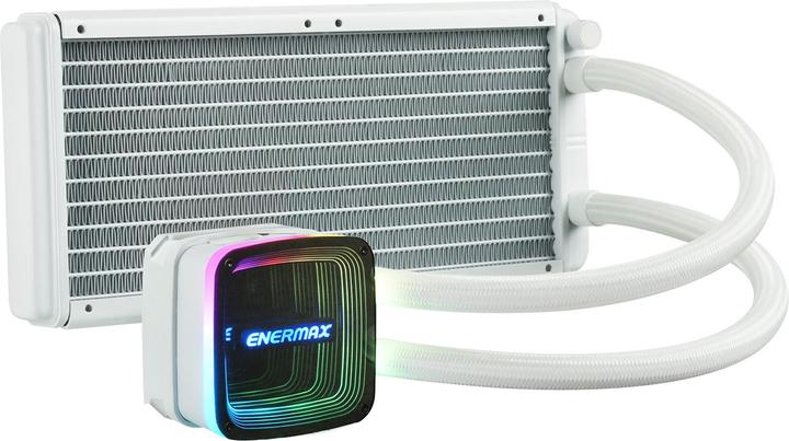 Immagine prodotto Enermax AQUAFUSION ADV ARGB Snow White 240 AIO CPU Water Cooling Intel LGA1700 AM5 Ready, 250W+ TDP