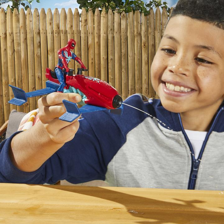 Image du produit Hasbro Spiderman Web Splashers Véhicule Spider-Man Jet Splasher