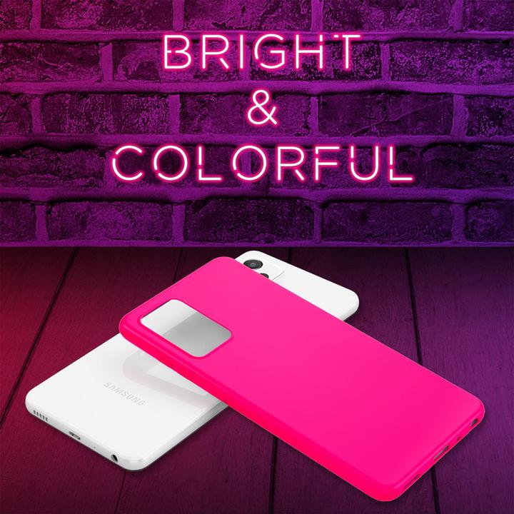 Immagine prodotto Nalia Custodia per cellulare in silicone al neon (Samsung Galaxy A72)